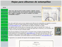 Tablet Screenshot of albumdeestampillas.com.ar